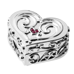 Picture of Girl's Silver Treasure Box