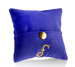 Picture of Velvet Treasure Beany Bag - Royal Blue